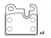 剎車片 Brake Pad Set:34 21 1 150 556